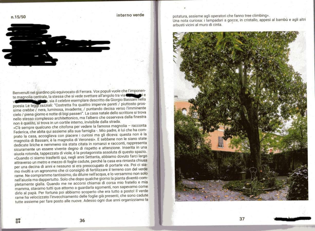 L'Ape Regina Leilighet Ferrara Eksteriør bilde
